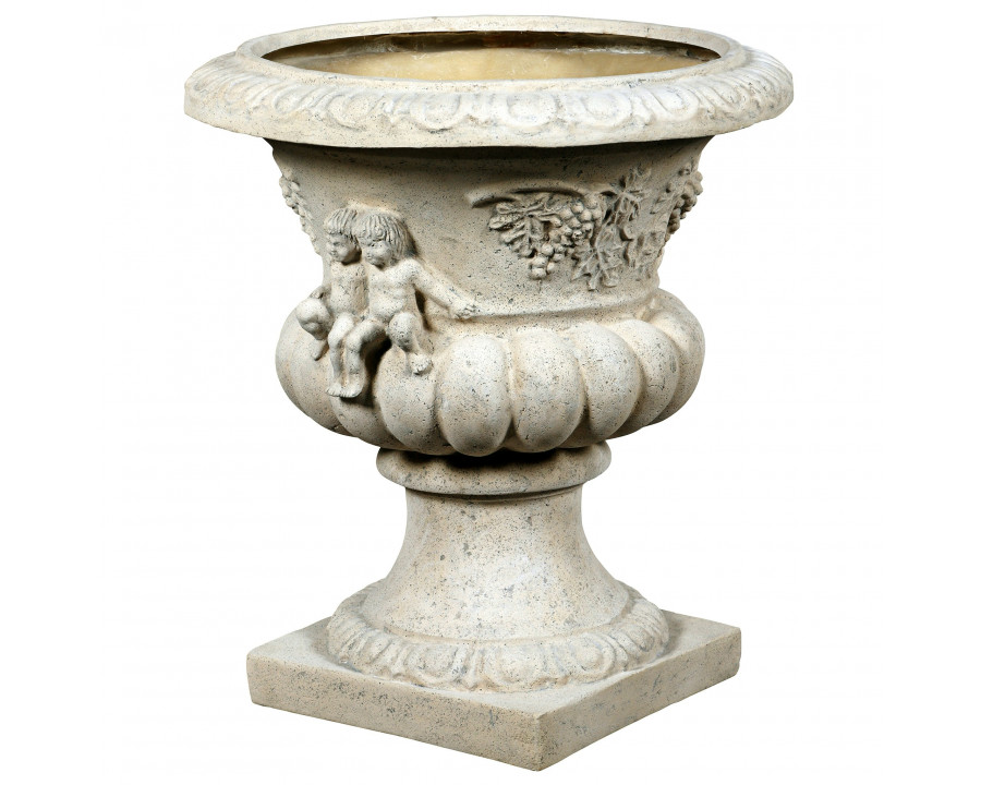 Toscano - Grape Harvest Cherub Architectural Garden Urn