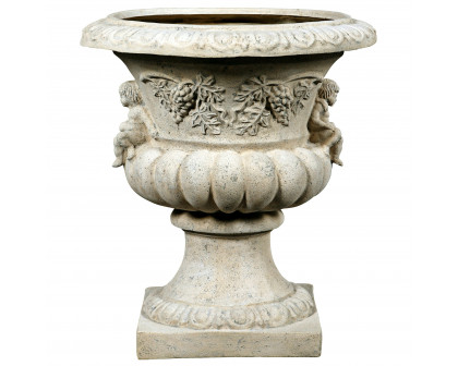 Toscano - Grape Harvest Cherub Architectural Garden Urn