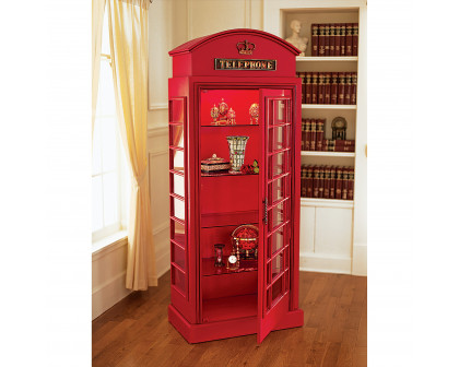 Toscano - British Telephone Booth Display Cabinet