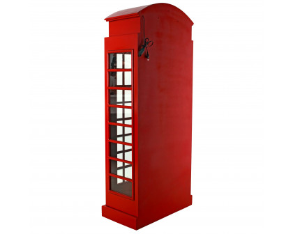 Toscano - British Telephone Booth Display Cabinet