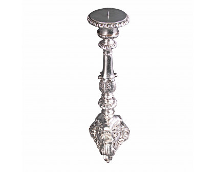 Toscano European Scroll-Footed Grande Candlestick