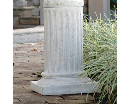 Toscano Roman Empire Column Large Garden Statuary Pedestal