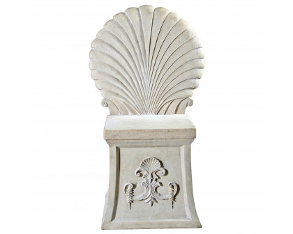 Toscano - Villa Tivoli Spa Stool in Ancient Ivory