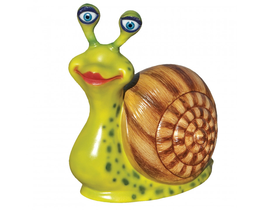 Toscano - Madame EscargotEnormous Garden Snail Statue