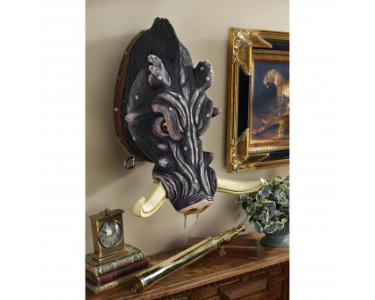 Toscano - Bad Intentions Warthog Trophy Wall Sculpture