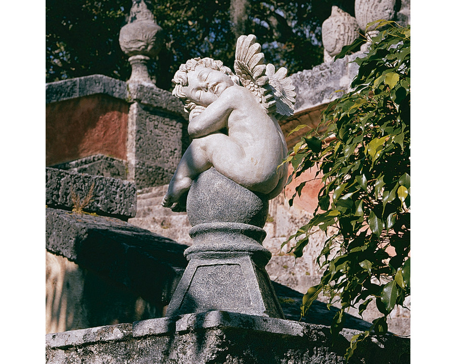 Toscano - Balancing a Dream Cherub Garden Statue