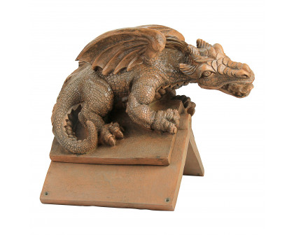 Toscano - Apex the Winged Dragon Sculptural Roof Cresting