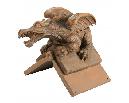 Toscano - Apex the Winged Dragon Sculptural Roof Cresting