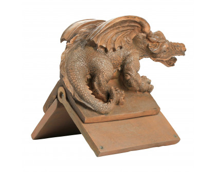 Toscano - Apex the Winged Dragon Sculptural Roof Cresting