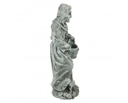 Toscano St. Fiacre the Gardener Patron Saint Statue - Large