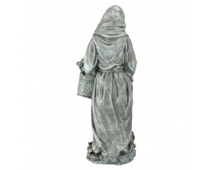 Toscano St. Fiacre the Gardener Patron Saint Statue - Large