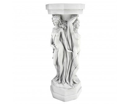 Toscano - Column of the Maenads Sculptural Pedestal