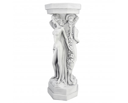 Toscano - Column of the Maenads Sculptural Pedestal