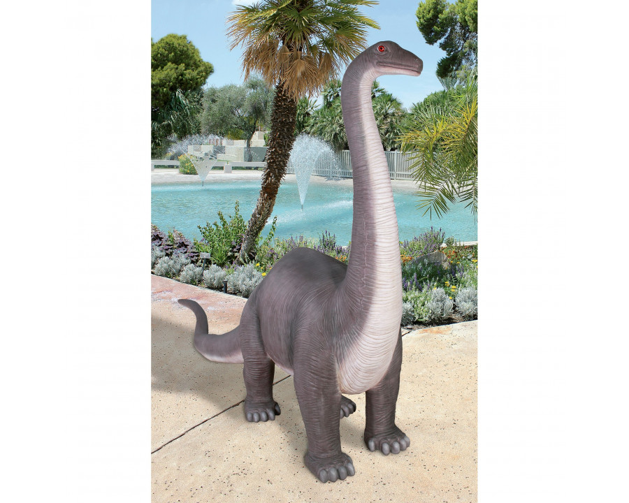 Toscano - Boris the Brontosaurus Garden Dinosaur Statue