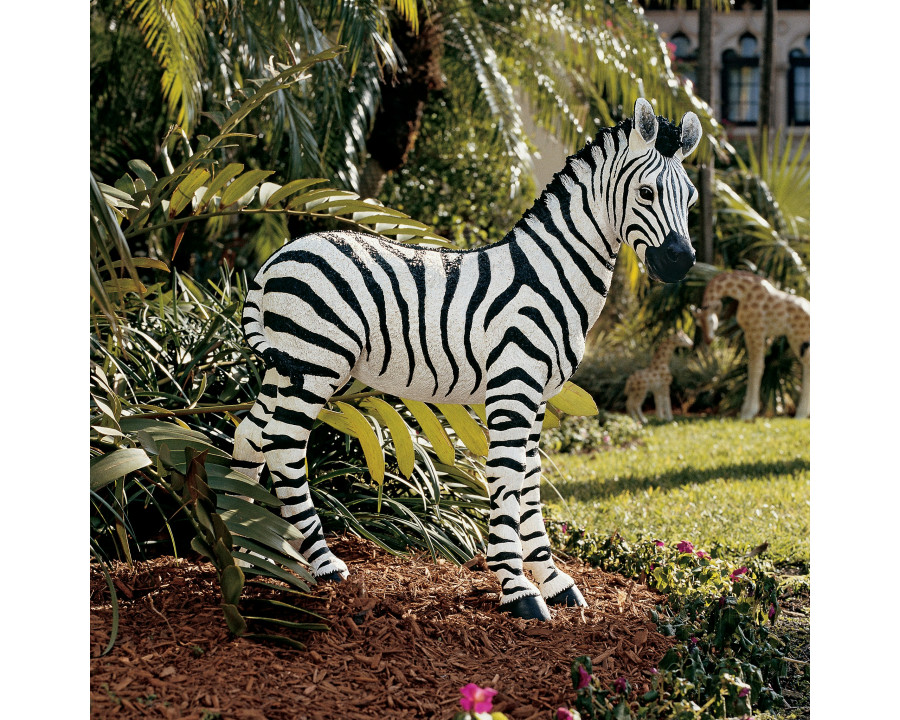 Toscano - Zairen The Zebra Sculpture