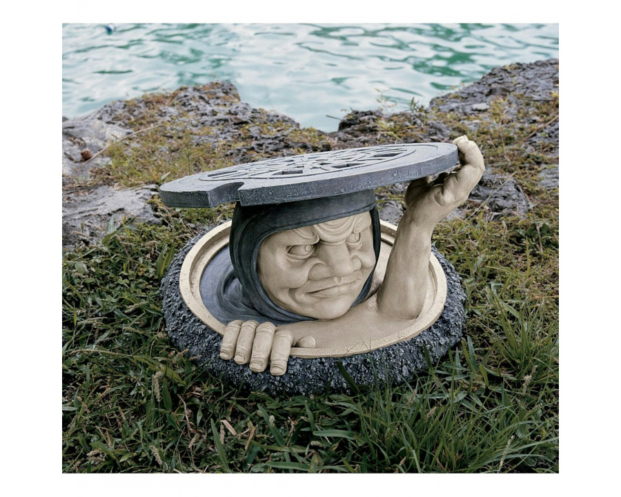 Toscano - The Dweller Below Garden Statue