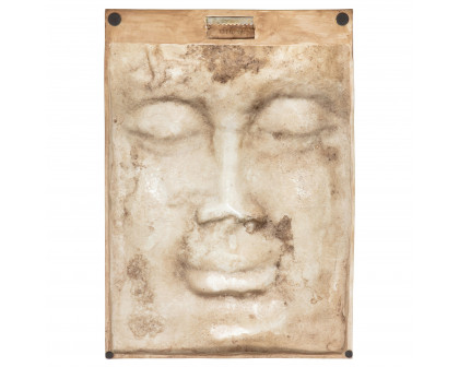 Toscano - Serene Buddha Grande Frieze Wall Sculpture