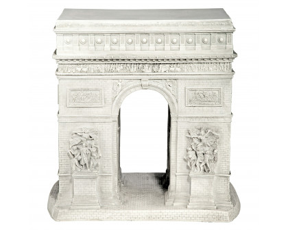 Toscano - Arc de Triomphe Sculptural Side Table in Designer Resin