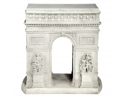 Toscano - Arc de Triomphe Sculptural Side Table in Designer Resin