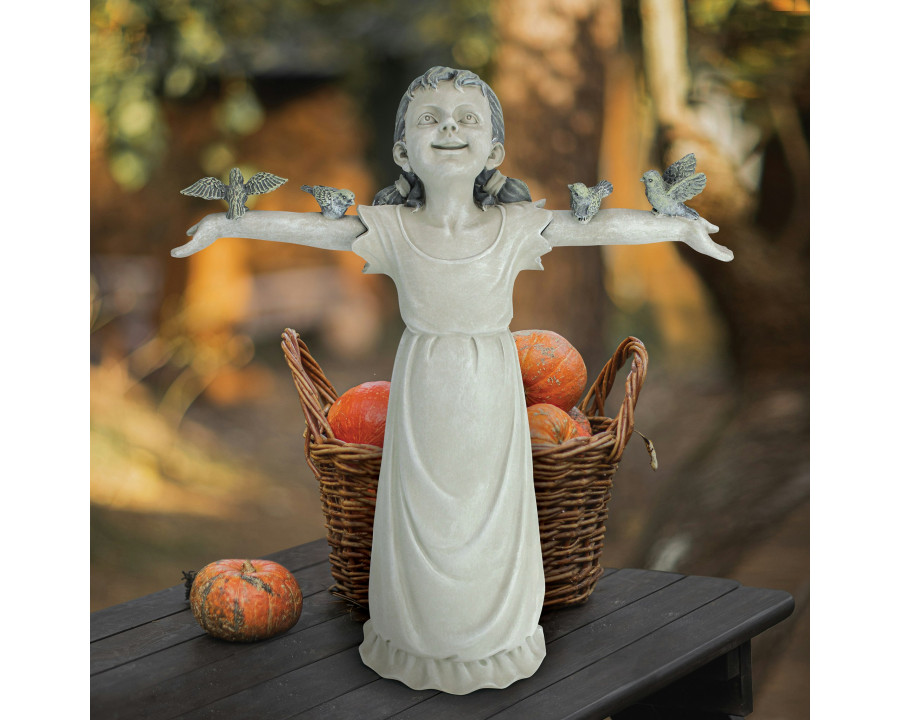 Toscano Basking in God Glory Little Girl Statue - Medium