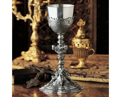 Toscano - Set of 2 The Florentine Santa Croce Chalice in Pewter