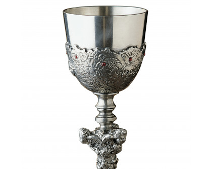 Toscano - Set of 2 The Florentine Santa Croce Chalice in Pewter