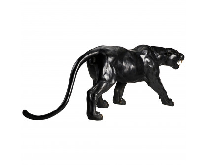 Toscano - Panther Predator Black Jaguar Garden Statue