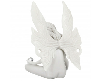 Toscano - The Secret Garden Fairies Gazing Fairy Statue