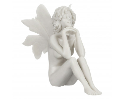 Toscano - The Secret Garden Fairies Pondering Fairy Statue