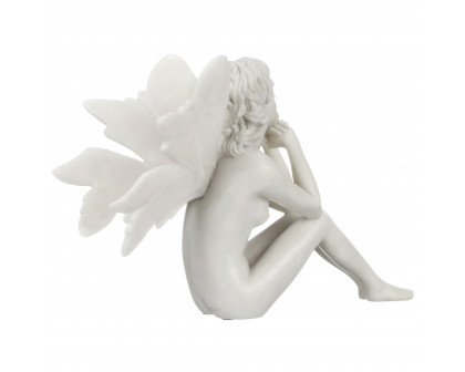 Toscano - The Secret Garden Fairies Pondering Fairy Statue