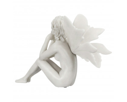 Toscano - The Secret Garden Fairies Pondering Fairy Statue