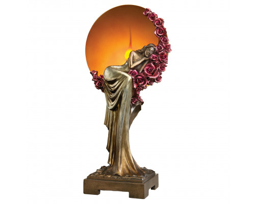 Toscano - Elegant Slumber Art Deco Illuminated Sculpture