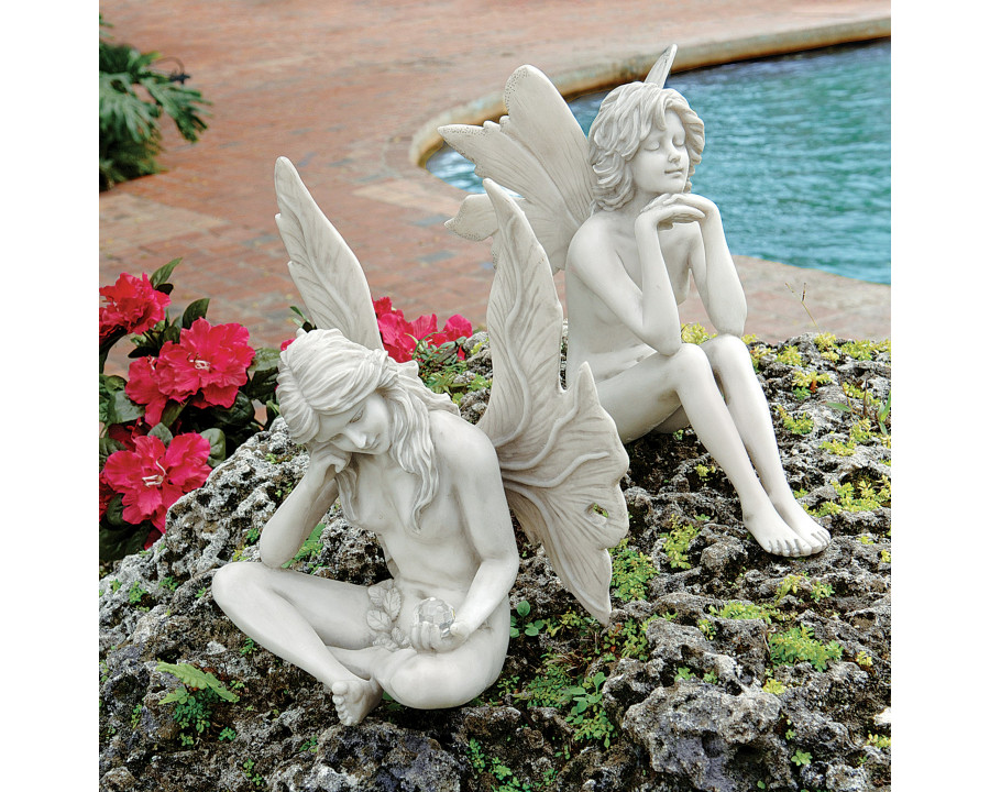 Toscano - Set of The Secret Garden Fairy Statues