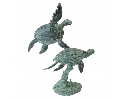 Toscano - Sea Turtles Garden Statue