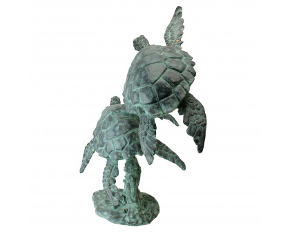 Toscano - Sea Turtles Garden Statue