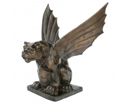 Toscano - Winged Gargoyle of Naples Garden Statue