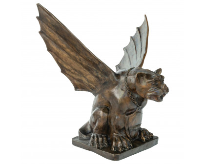 Toscano - Winged Gargoyle of Naples Garden Statue