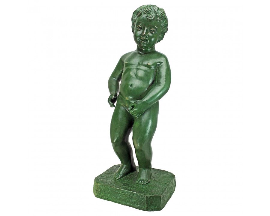 Toscano - The Peeing Boy of Brussels Garden Statue