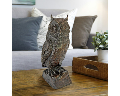 Toscano - The Wise Owl Garden Statue