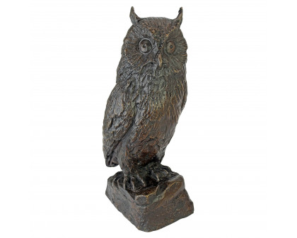 Toscano - The Wise Owl Garden Statue