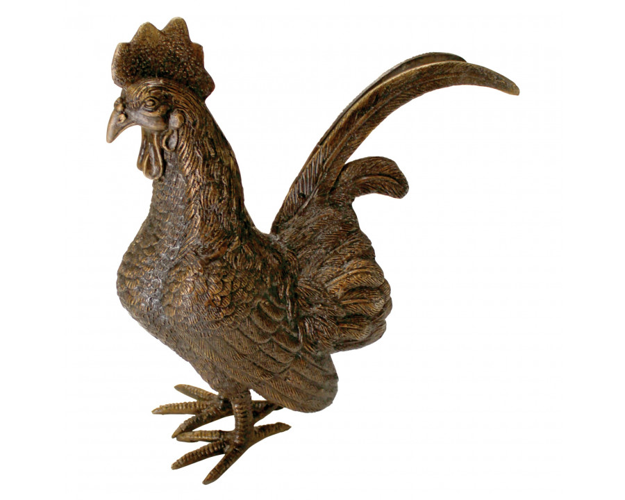 Toscano - Barnyard Rooster Garden Statue