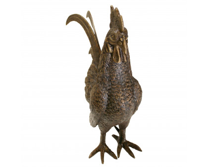 Toscano - Barnyard Rooster Garden Statue