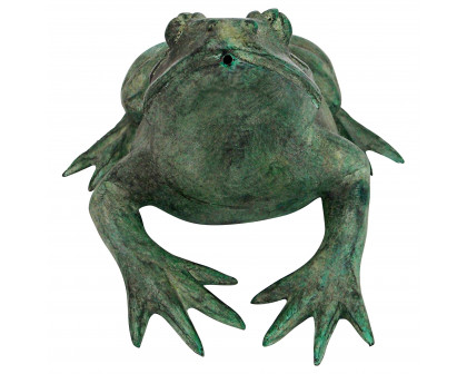 Toscano - Bull Frog Garden Statue