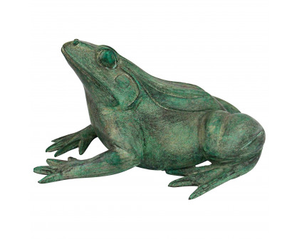 Toscano Bull Frog Medium Garden Statue