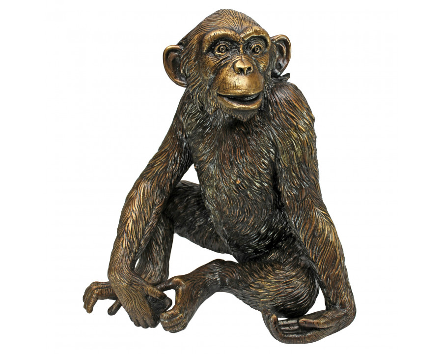 Toscano - Chatty Chimpanzee Garden Statue