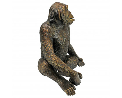 Toscano - Chatty Chimpanzee Garden Statue