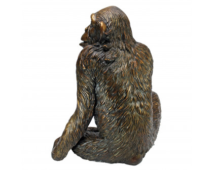 Toscano - Chatty Chimpanzee Garden Statue