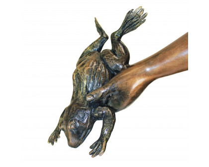 Toscano - Catch and ReleaseBoy with Frog Garden Statue