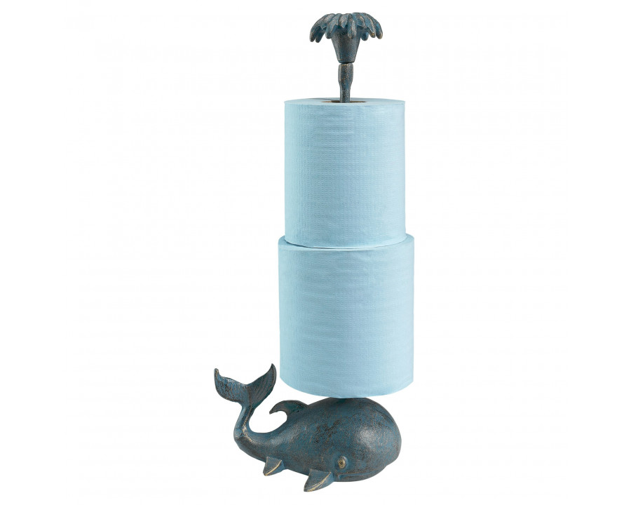 Toscano - Whale of a Tale Sculptural Bathroom Toilet Paper Holder