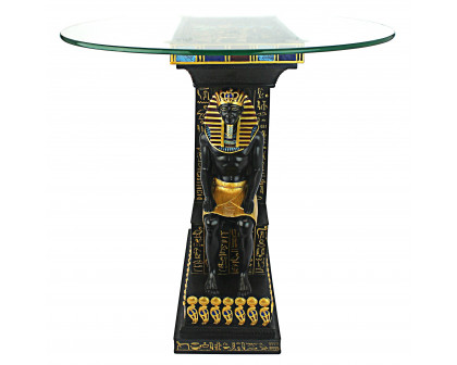 Toscano - Tut the Egyptian Pharaoh Sculptural Table in Designer Resin